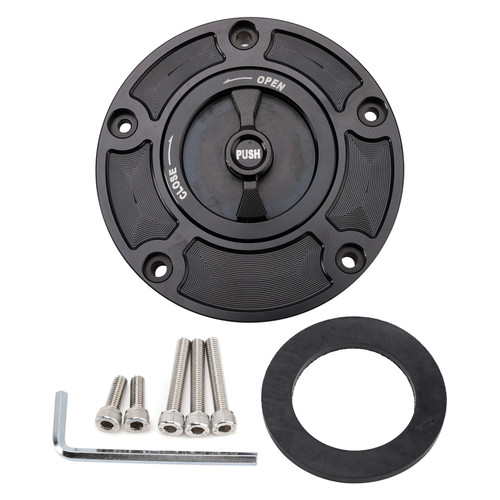 Quick Release Keyless Fuel Gas Cap 102mm Fit for QJ Motor SRK 350 600 QJ600GS QJ800GS