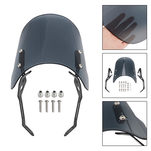 2022-2025 HONDA GB350S CB350RS Windshield WindScreen Gray Generic