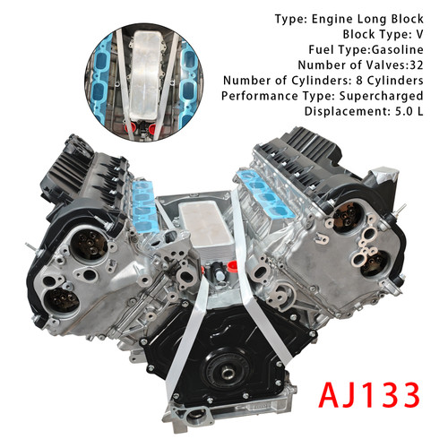 Engine Assembly AJ133 For Jaguar XJ Land Rover Range V8 5.0 L 2010-2017

