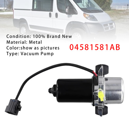 2014-2019 Chevrolet Corvette 6.2L Brake Booster Vacuum Pump 04581581AB Generic