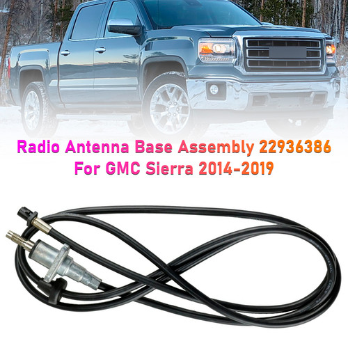 2014-2019 GMC Sierra 1500 2500 3500 Radio Antenna Base Assembly 22936386 Generic
