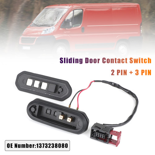 2006-on Citroen Jumper Sliding Door Contact Switch 2 PIN+3 PIN 1373238080 Generic