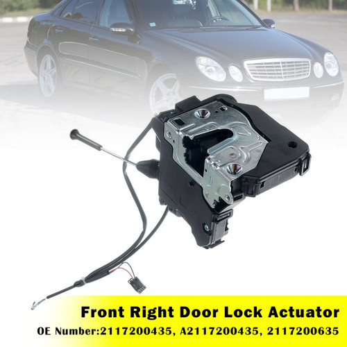 2002-2008 Mercedes-Benz E-Class W211 Front Right Door Lock Actuator 2117200635 Generic