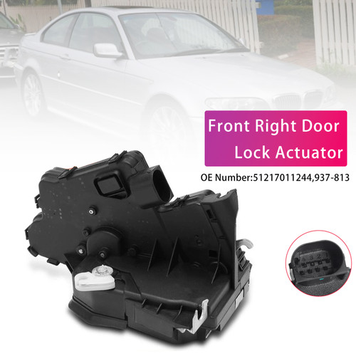 2000-2005 BMW 3 Series E46 Sedan / Touring Front Right Door Lock Actuator 51217011244 Generic