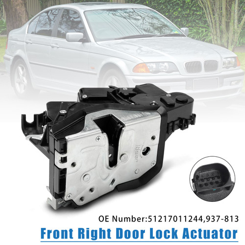 2000-2005 BMW 3 Series E46 Sedan / Touring Front Right Door Lock Actuator 51217011244 Generic