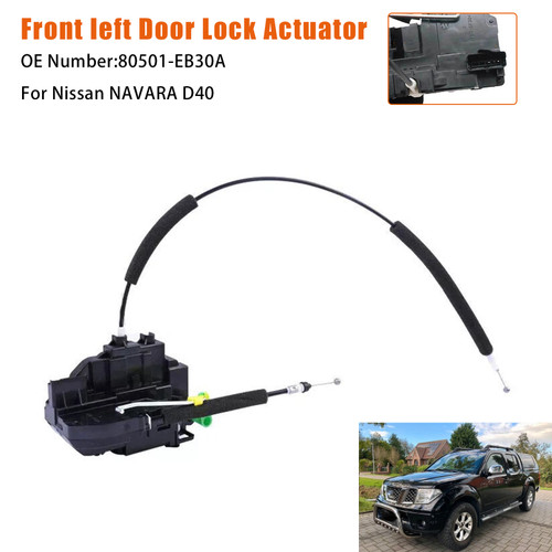 2005-2015 Nissan NAVARA D40 (VIN VSK) NON RX Front left Door Lock Actuator 80501-EB30A Generic