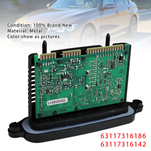 2012-2016 BMW 3 Series F31 Xenon Adaptive Headlight Control Unit Module Lear TMS 7316186 Generic