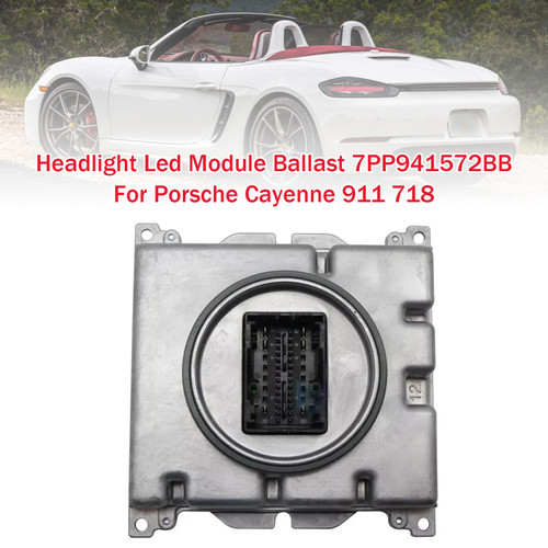 2019-2022 Porsche Boxster Spyder Headlight Led Module Ballast 7PP941572BB Generic