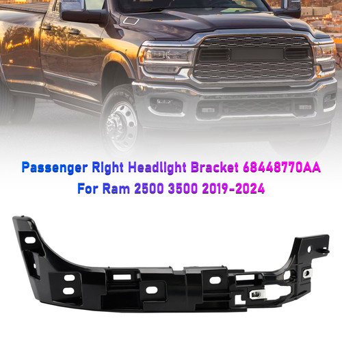2019-2024 RAM 2500 3500 4500 5500 Passenger Right Headlight Bracket 68448770AA Generic