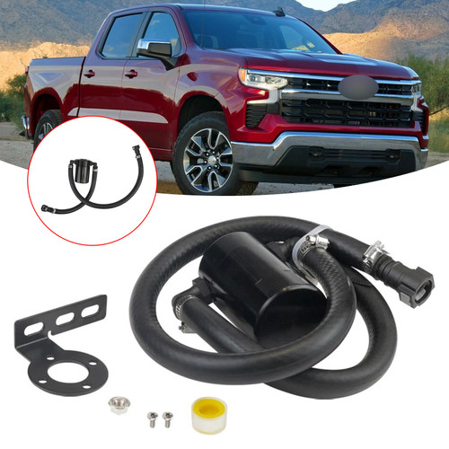 2019-2022 GMC Sierra 1500 5.3L & 6.2L Catch Can Air Oil Separator OCC-1075 Generic