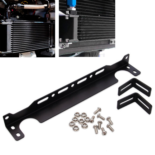 Japanese-Style Oil Cooler Mounting Bracket Kit 340mm 13.4inch Generic
