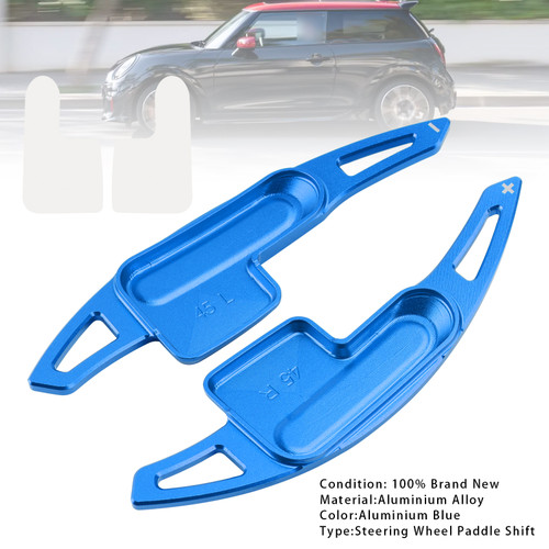 2024-2025 Mini F65 F66 (JCW) Steering Wheel Paddle Shifter Blue Generic