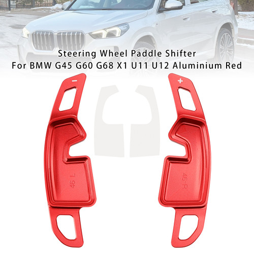 2023-up BMW X1 (U11/U12) Steering Wheel Paddle Shifter Red Generic