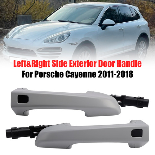 2011-2018 Porsche Cayenne Left&Right Side Exterior Door Handle 95853120501G2X Generic