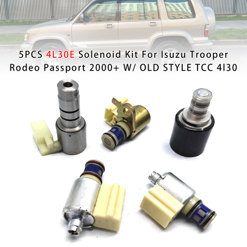 2000+ Isuzu Trooper Rodeo Passport 5PCS 4L30E Solenoid Kit Generic