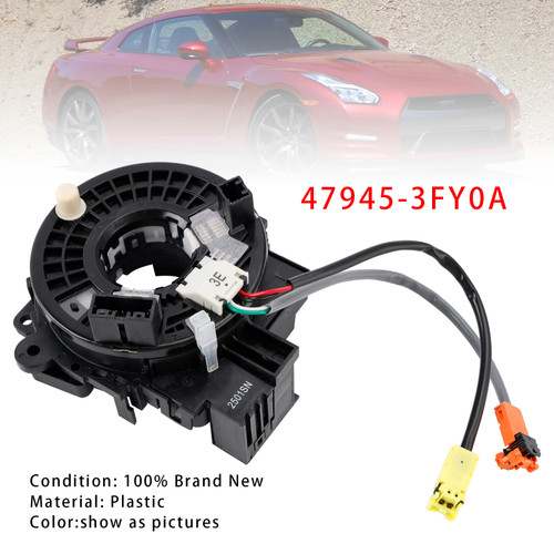 2011-2017Nissan Maxima Murano Sentra Clock Spring+Steering Angle Sensor 47945-3FY0A Generic