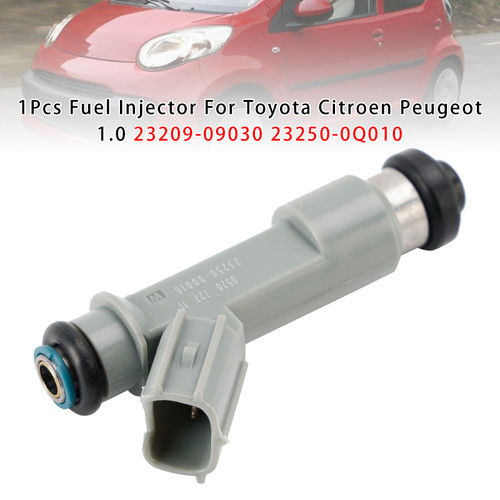 2005- Toyota Citroen Peugeot 1.0 1Pcs Fuel Injector 23209-09030 23250-0Q010 Generic