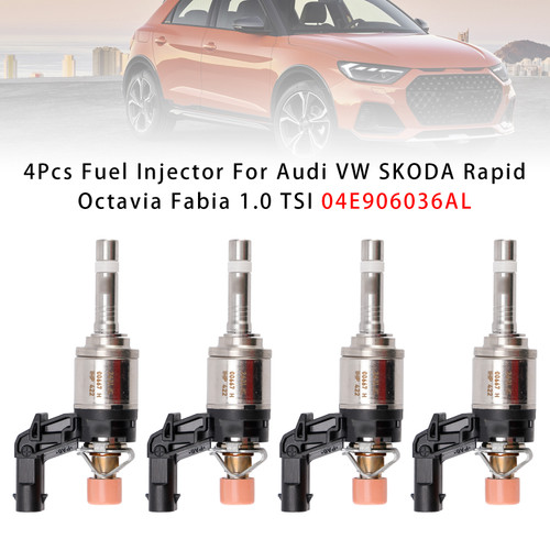 2014-2025 SKODA KAMIQ Fabia Kamiq Octavia 4Pcs Fuel Injector 04E906036AL 04E906036AA Generic