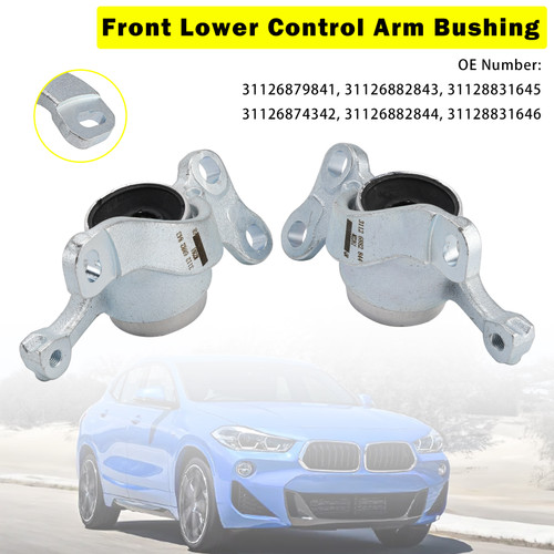 2020-2024 BMW 228i F44 2x Front Lower Control Arm Bushing 31126882843 31126882844 Generic
