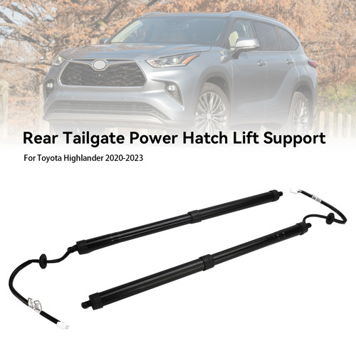 2020-2023 Toyota Highlander 2* Rear Tailgate Lift Support 689200E050 Black Generic