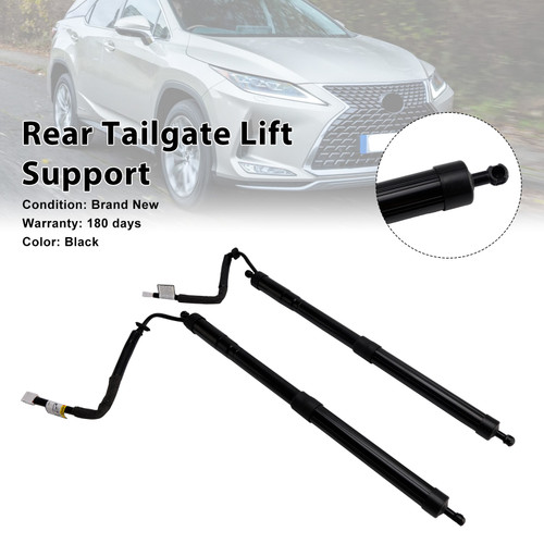 2018-2022 LEXUS RX RX350L RX450HL 2* Rear Tailgate Lift Support 68920-48061 68910-48081 Black Generic