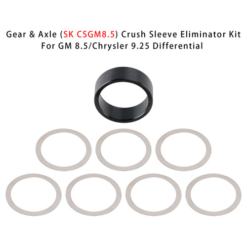 Gear & Axle (SK CSGM8.5) Crush Sleeve Eliminator Kit For GM 8.5/Chrysler 9.25 Differential