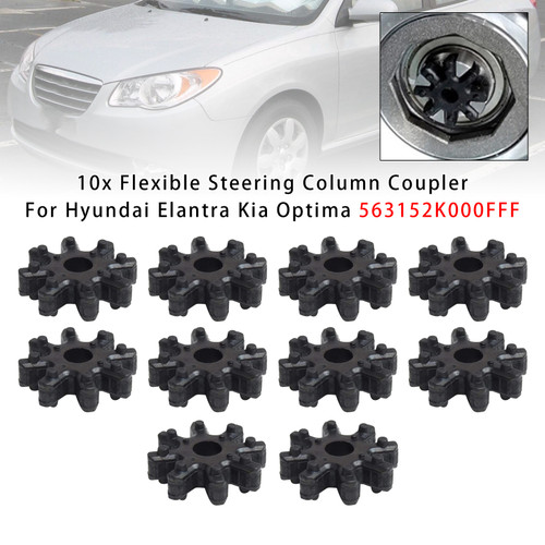 2010-2014 Kia Soul Optima Forte Cadenza 10x Flexible Steering Column Coupler 563152K000FFF Generic