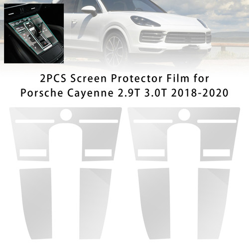 2018-2020 Porsche Cayenne 2.9T 2PCS Screen Protector Film Generic