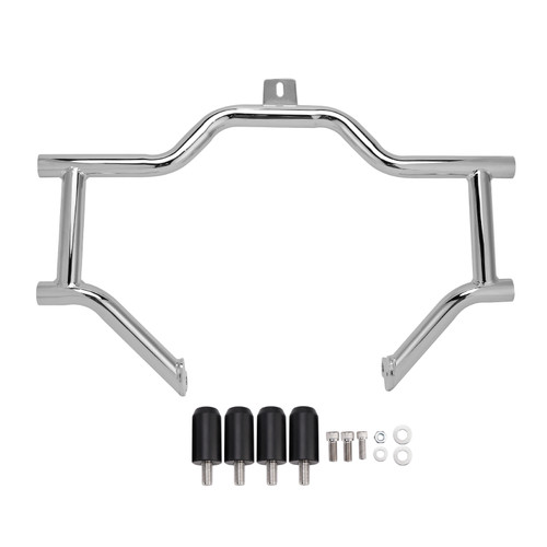 2009-2024 Harley Street Glide Engine Guard Crash Bar&Fairing Bracket Kit Chrome Generic