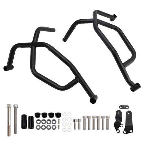 2021-2025 Yamaha Tracer 7 Lower Engine Guard Frame Crash Bar Steel Black Generic