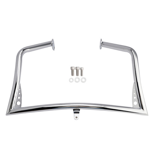 2009-2023 Street Glide FLHX Road King FLHR Engine Guard Crash Bar Frame Protector Bumper Chrome Generic
