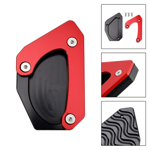 2011-2024 Suzuki V-strom 650 DL650 XT Kickstand Side Stand Extension Pad Red Generic