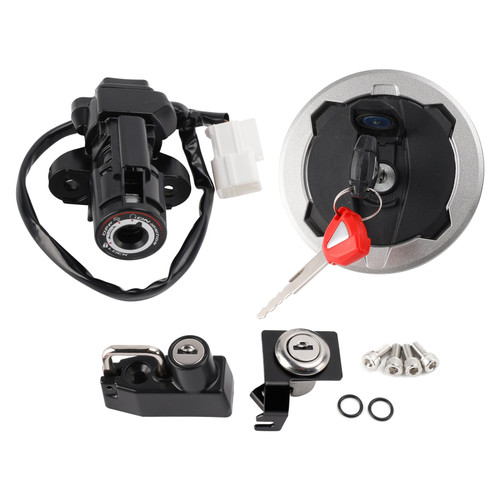2024-2025 Kawasaki ER500 Z500 Ignition Switch Lock Set, Gas cap, Seat Lock, w/Keys 27048-5276 Generic