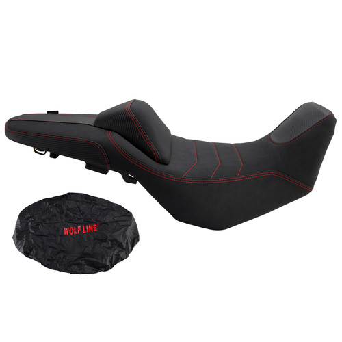 2024-2025 Honda Nx400 Nx500 Rider Passenger Seat Front Rear Cushion Red standard Generic