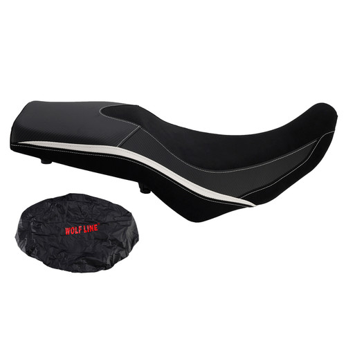 2024-2025 SUZUKI V-Strom800 DL800 Rider Passenger Seat Front Rear Cushion White Generic