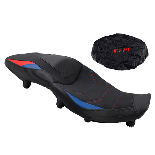 2020-2025 BMW S1000XR Rider Passenger Seat Front Rear Cushion -40Mm Blue Generic