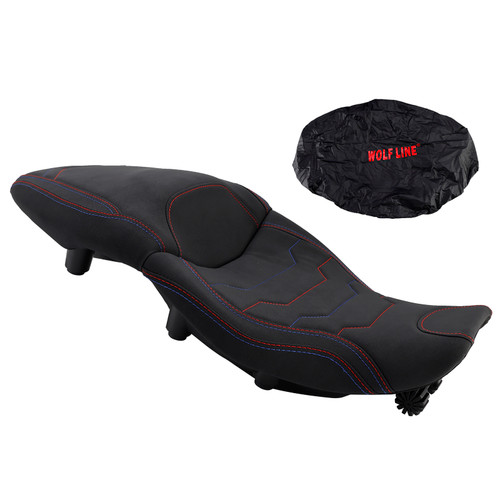 2020-2025 BMW S1000XR Rider Passenger Seat Front Rear Cushion -40Mm Black Generic