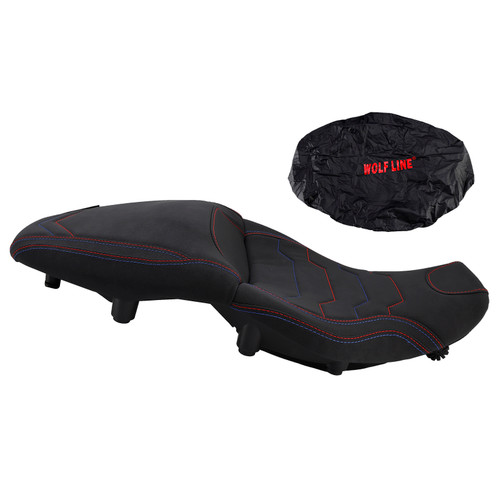 2020-2025 BMW S1000XR Rider Passenger Seat Front Rear Cushion -40Mm Black Generic