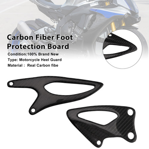 2020-2025 Yamaha YZF-R1 R1M Carbon Fiber Foot Protection Board Generic