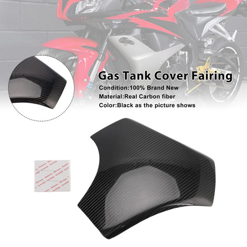 2007-2012 Honda CBR600RR Gas Tank Cover Fairing Real Carbon Fiber Generic