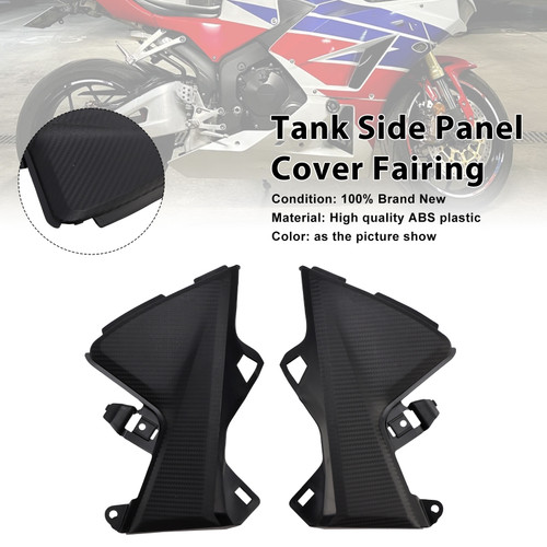 2013-2026 Honda CBR600RR Tank Side Panel Cover Fairing Black Generic