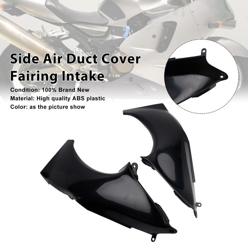 2000-2001 Kawasaki ZX-12R Side Air Duct Cover Fairing Intake Black Generic