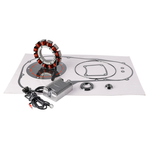 1999-2000 Custom Vehicle Ops Dyna Super Glide Generator Stator Regulator Rectifier Gasket Set Generic