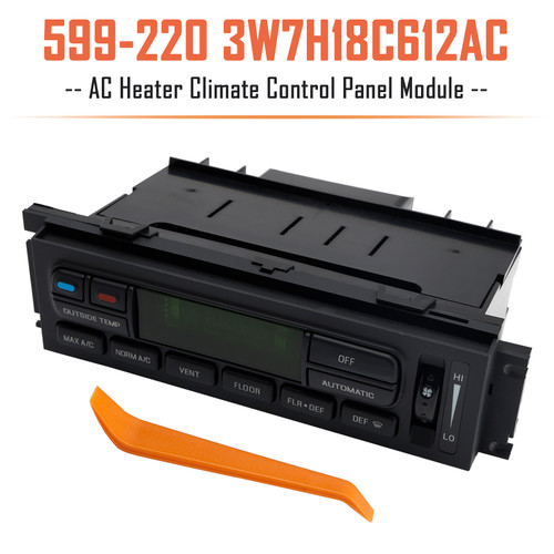 2003-2011 Ford Crown Victoria AC Heater Climate Control Panel Module 3W7H18C612AC Generic