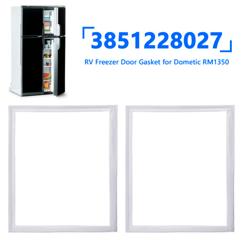 2pc RV Freezer Door Gaskets 3851228027 for Dometic RM1350