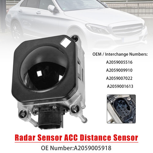 Mercedes C-CLASS W205 GLC W253 Radar Sensor ACC Distance Sensor A2059005918 Generic
