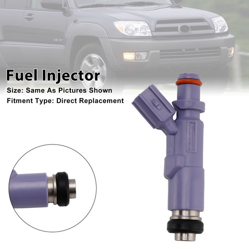 2005-2009 Toyota 4Runner Toundra 1Pcs Fuel Injector 23250-70120 Generic