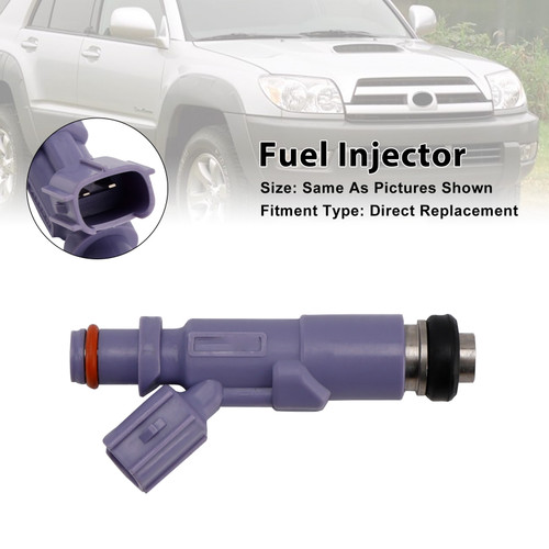 2005-2009 Toyota Sequoia Land Cruiser 1Pcs Fuel Injector 23250-70120 Generic