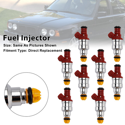 1993-1998 BMW 540i 740i 3.0L 4.0L 4.4L V8 8Pcs Fuel Injector 0280150778 Generic