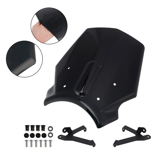 2024-2025 HONDA CB650R Windshield Black Generic